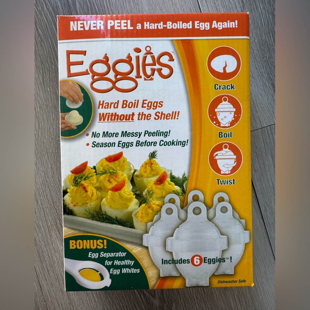 As seen on TV Eggies Hard-Boiler Egg Cooker new